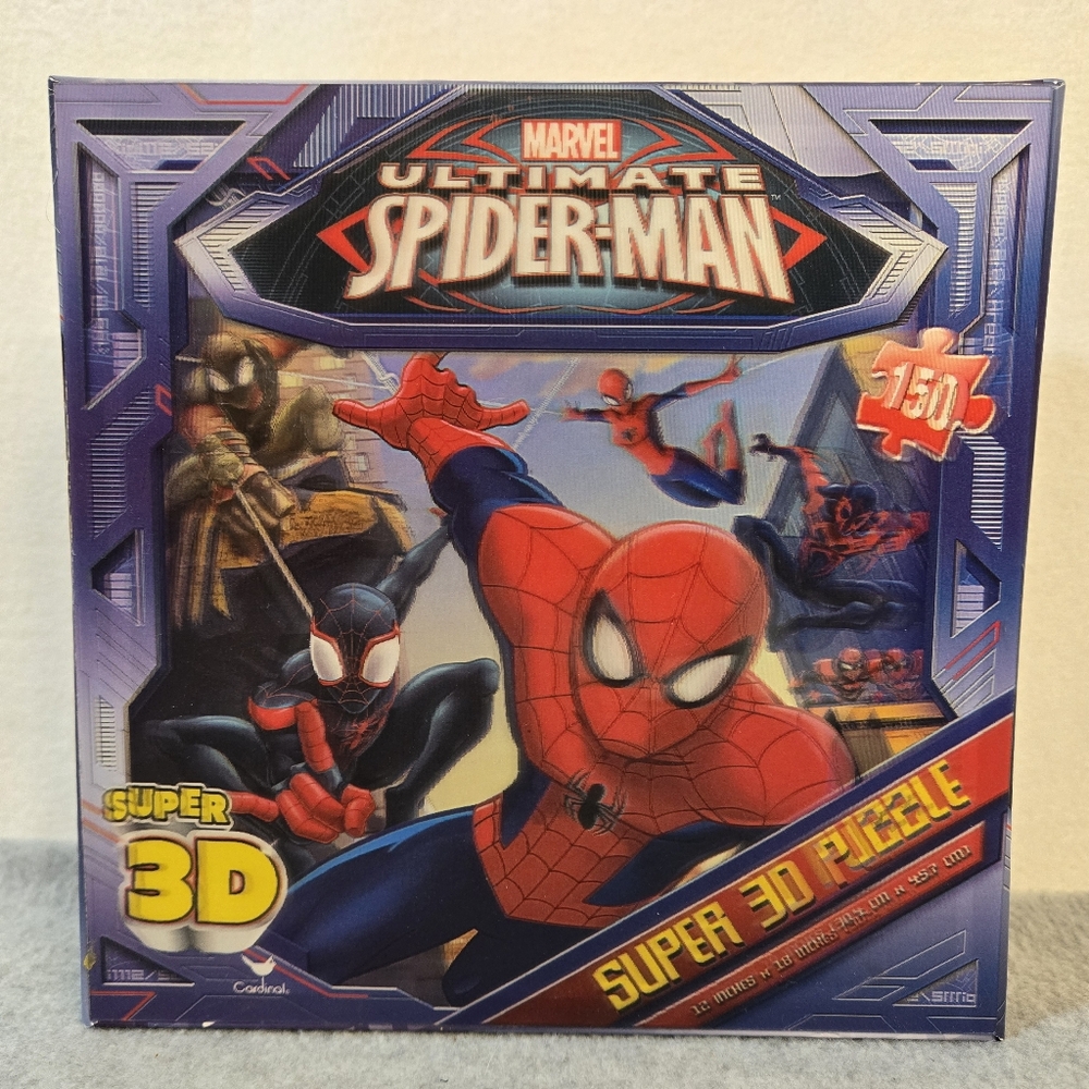 New Marvel Spiderman Super 3D Puzzle 150 Pieces